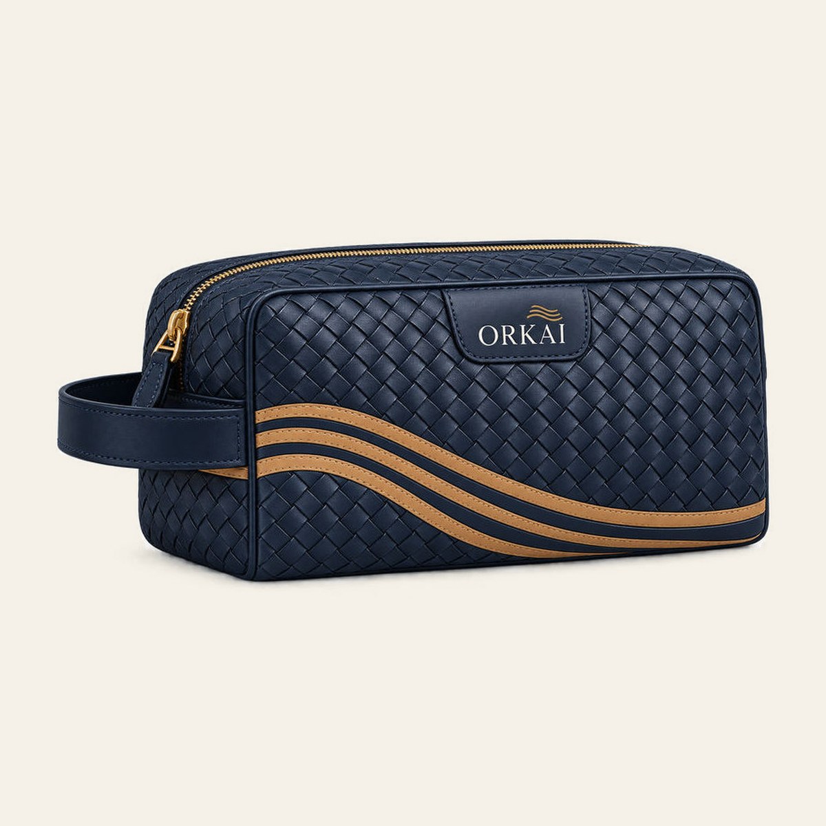 Grooming Case — Estate Blue, Front