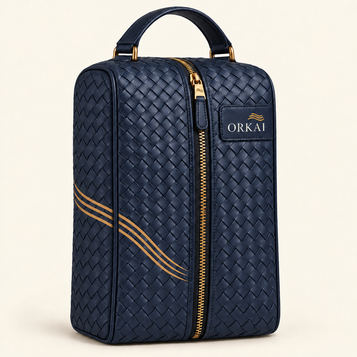 Shoe Bag — Estate Blue, Front