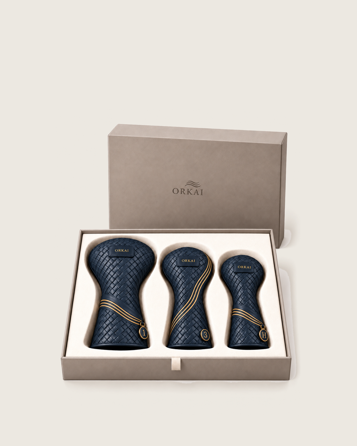 The Headcover Set — Estate Blue — Gift Box