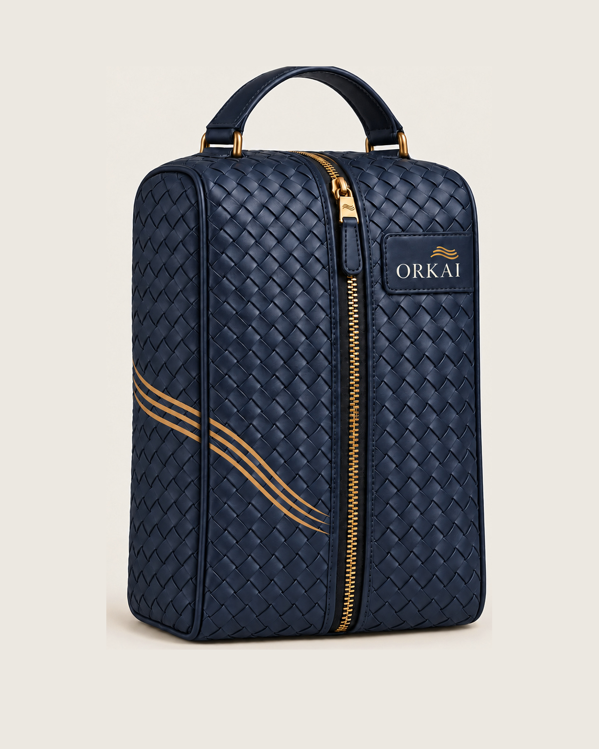 Shoe Bag — Estate Blue — Front