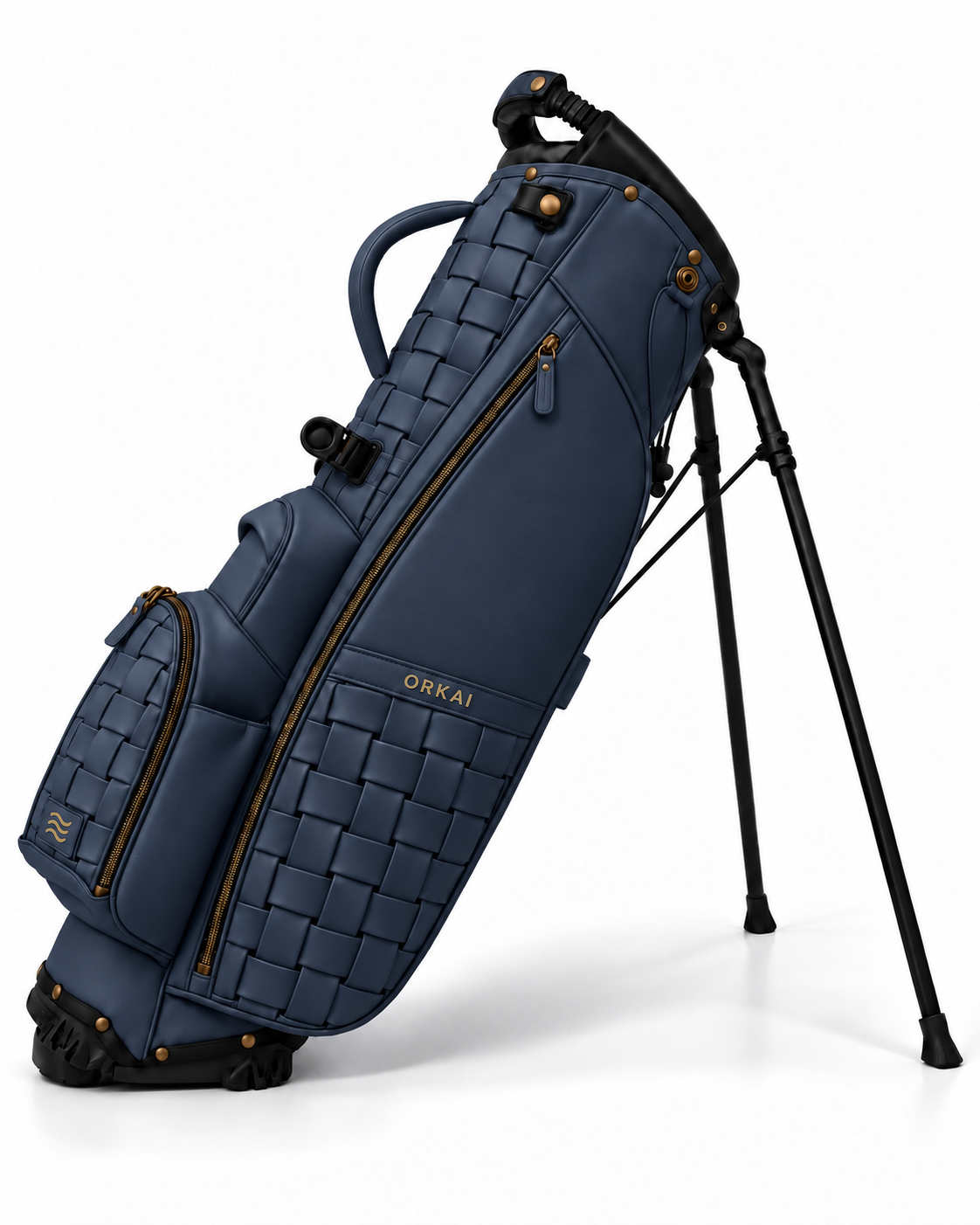The Caddie — Ivory / Estate Blue