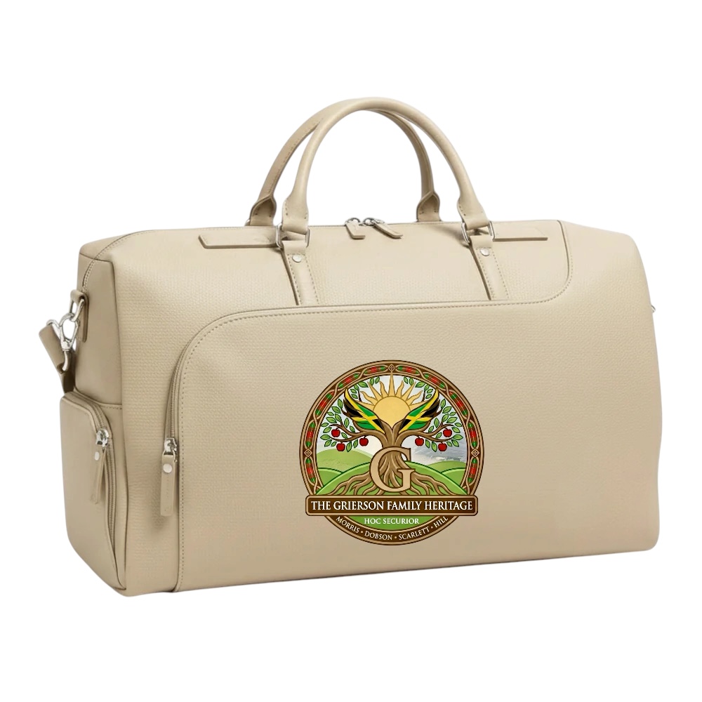 ORKAI personalized leather duffle for groomsmen gift