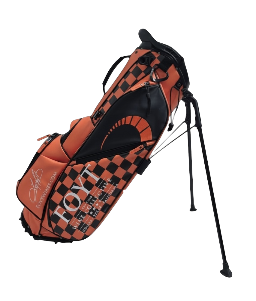 ORKAI personalized leather stand golf bag