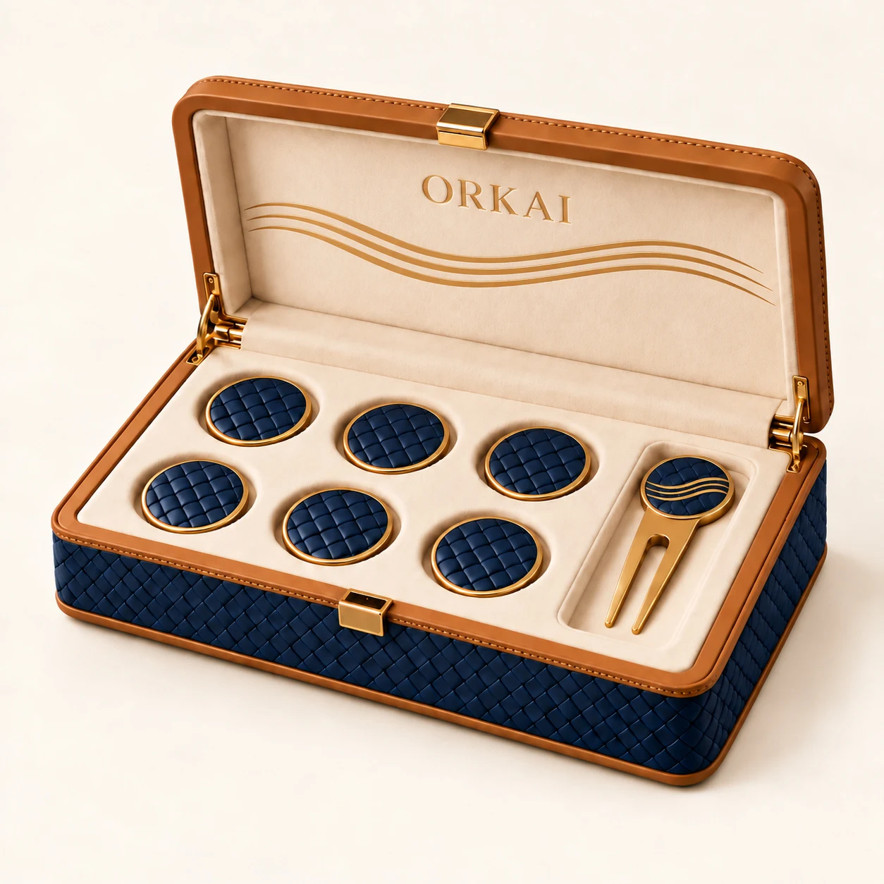 The Collector's Case in Estate Blue.