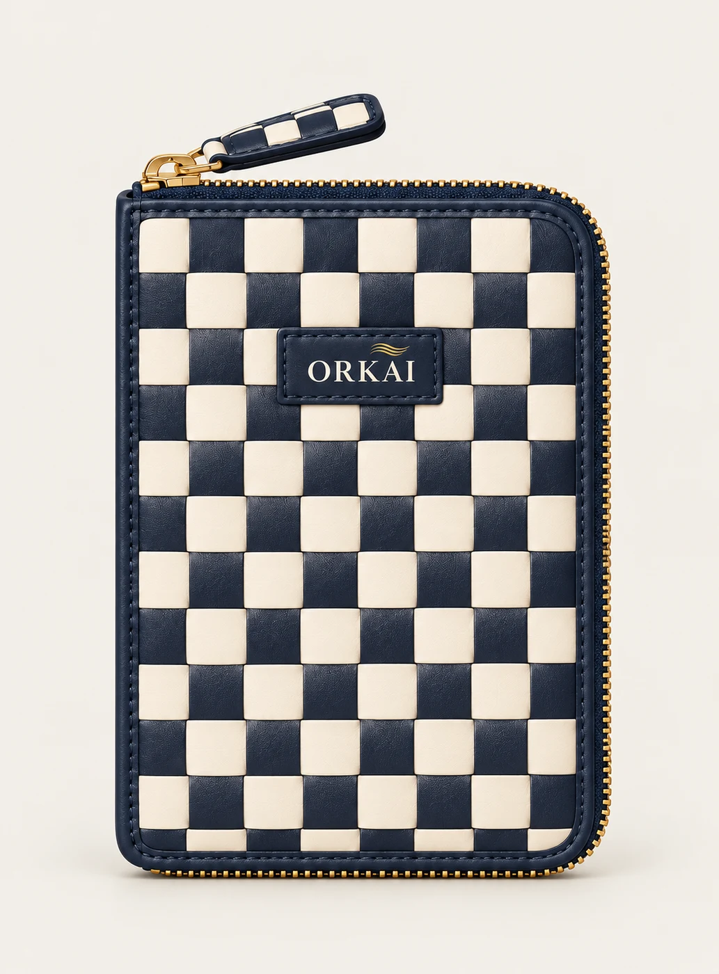 Passport Wallet in Estate Blue.