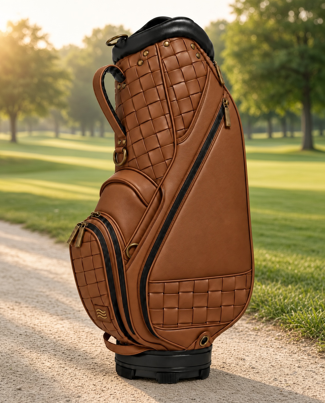The Tourer at the edge of the green.